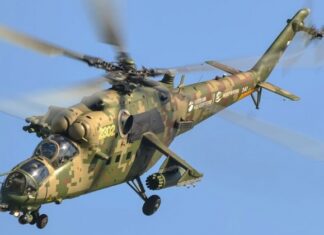 В Одесской области заметили российские вертолеты