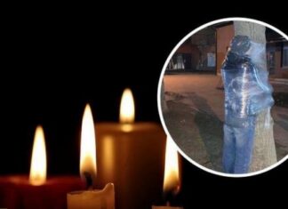 В Нововолынске умер привязанный к столбу мародер