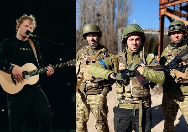 Эд Ширан и группа "Антитела" презентовали общий клип о войне Эд Ширан и группа "Антитела" презентовали общий клип о войне