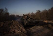Карта боевых действий в Украине 10 апреля