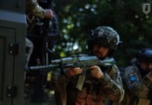 Карта боевых действий в Украине 15 октября