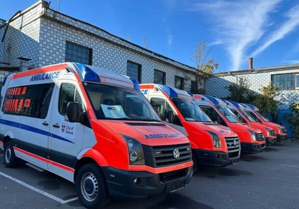 Одессе помогает Вена и Япония: передали генераторы и реанимобили Одессе помогает Вена и Япония: передали генераторы и реанимобили