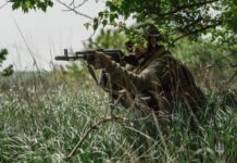Карта боевых действий в Украине 13 июля